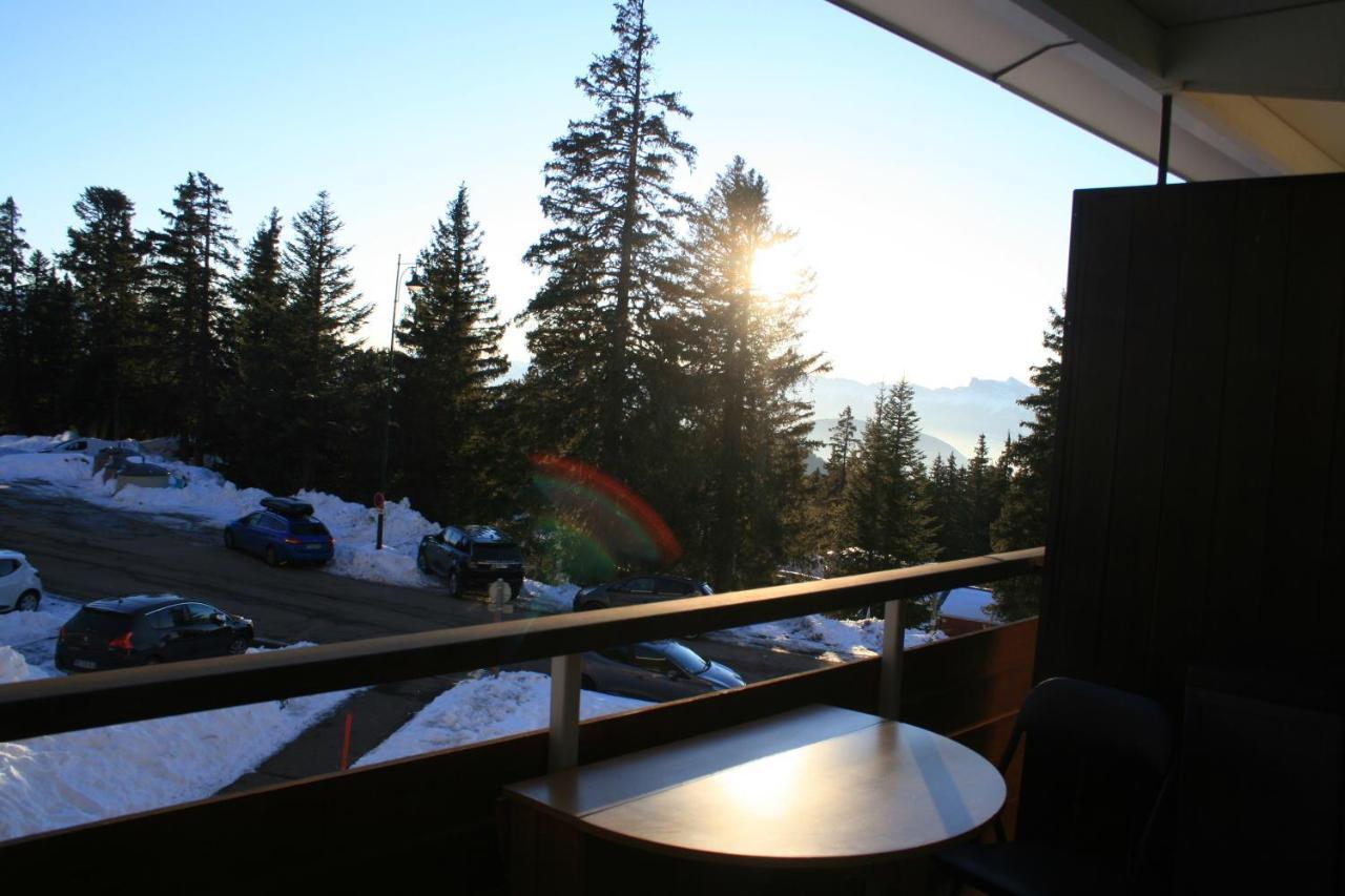 Le Flocon-Studio cabine-Balcon 4-6 Pers à 100m des pistes Chamrousse Extérieur photo