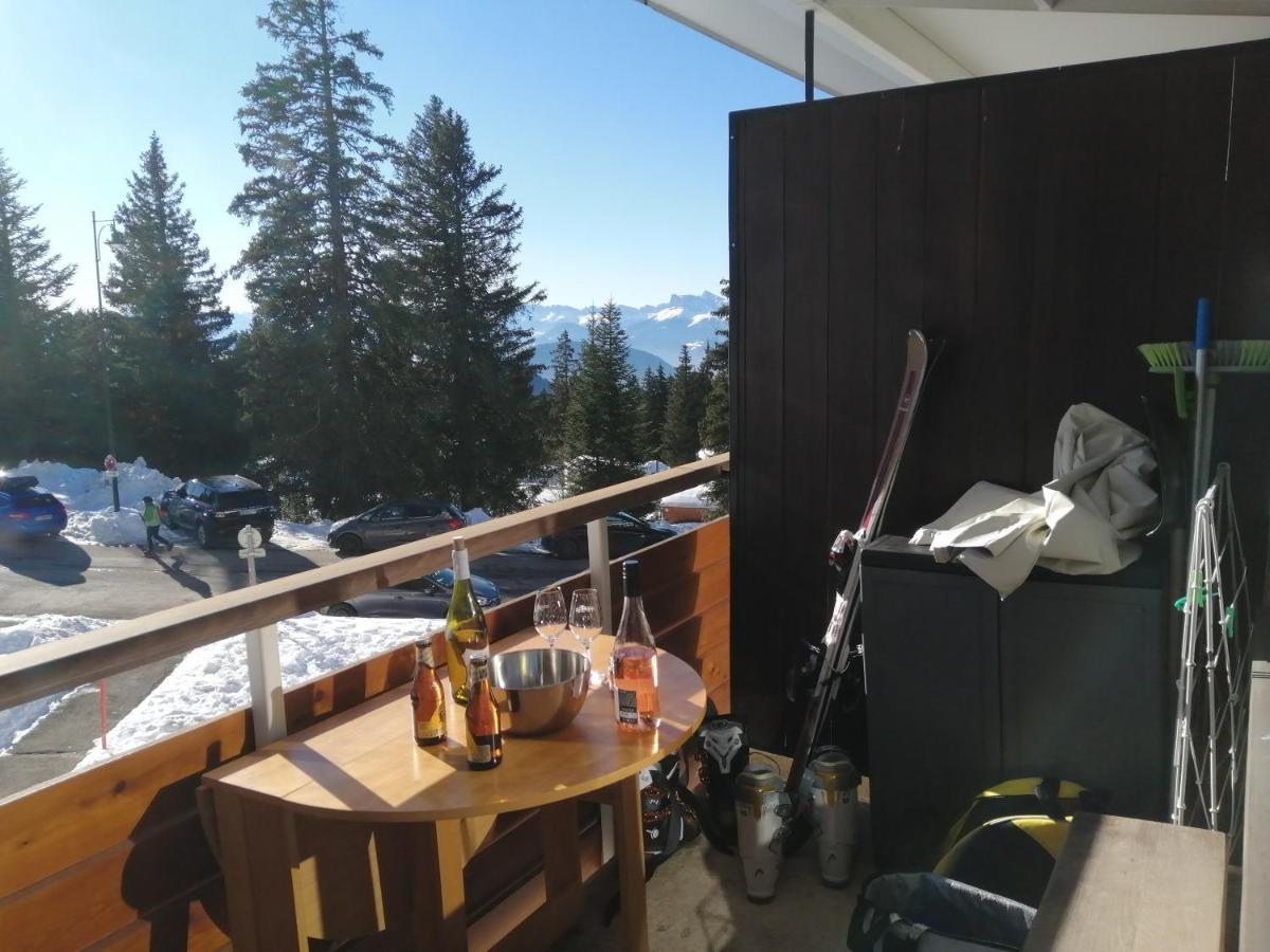 Le Flocon-Studio cabine-Balcon 4-6 Pers à 100m des pistes Chamrousse Extérieur photo