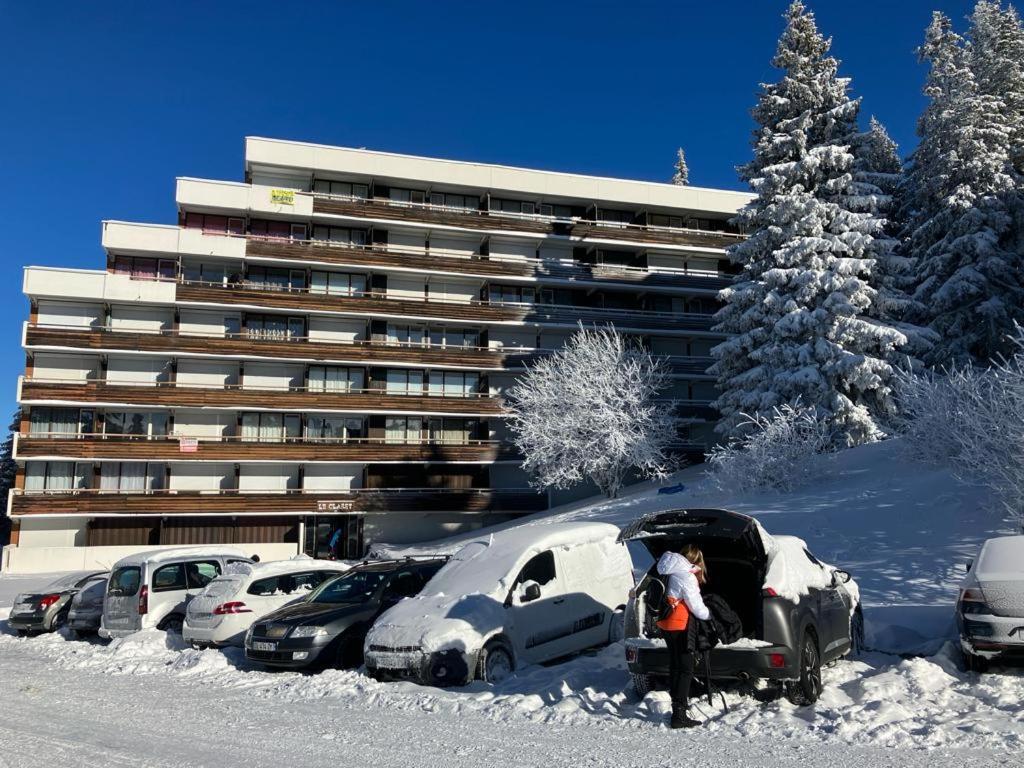 Le Flocon-Studio cabine-Balcon 4-6 Pers à 100m des pistes Chamrousse Extérieur photo